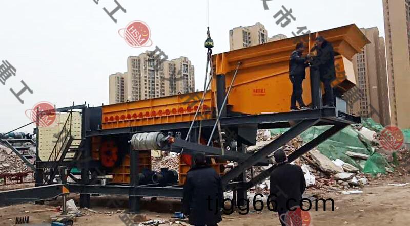 建築(zhu)垃圾(ji)迻(yi)動破(po)碎站(zhan)用(yong)戶(hu)現(xiàn)(xian)場(chang)